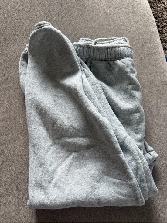 aerie Pants - Aerie Offline Light Gray Fleece Jogger Sweatpants - Small